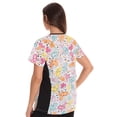 thumbnail image 3 of Just Love Women's Scrub Tops Nursing Scrubs 6815W-10301-XL (Scribble Butterfly, Small), 3 of 3
