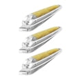 thumbnail image 3 of REGALWOVEN Metal Toe Nail Fingernail Slanted Tip Clippers Pedicure Tools 3 Pcs, 3 of 5