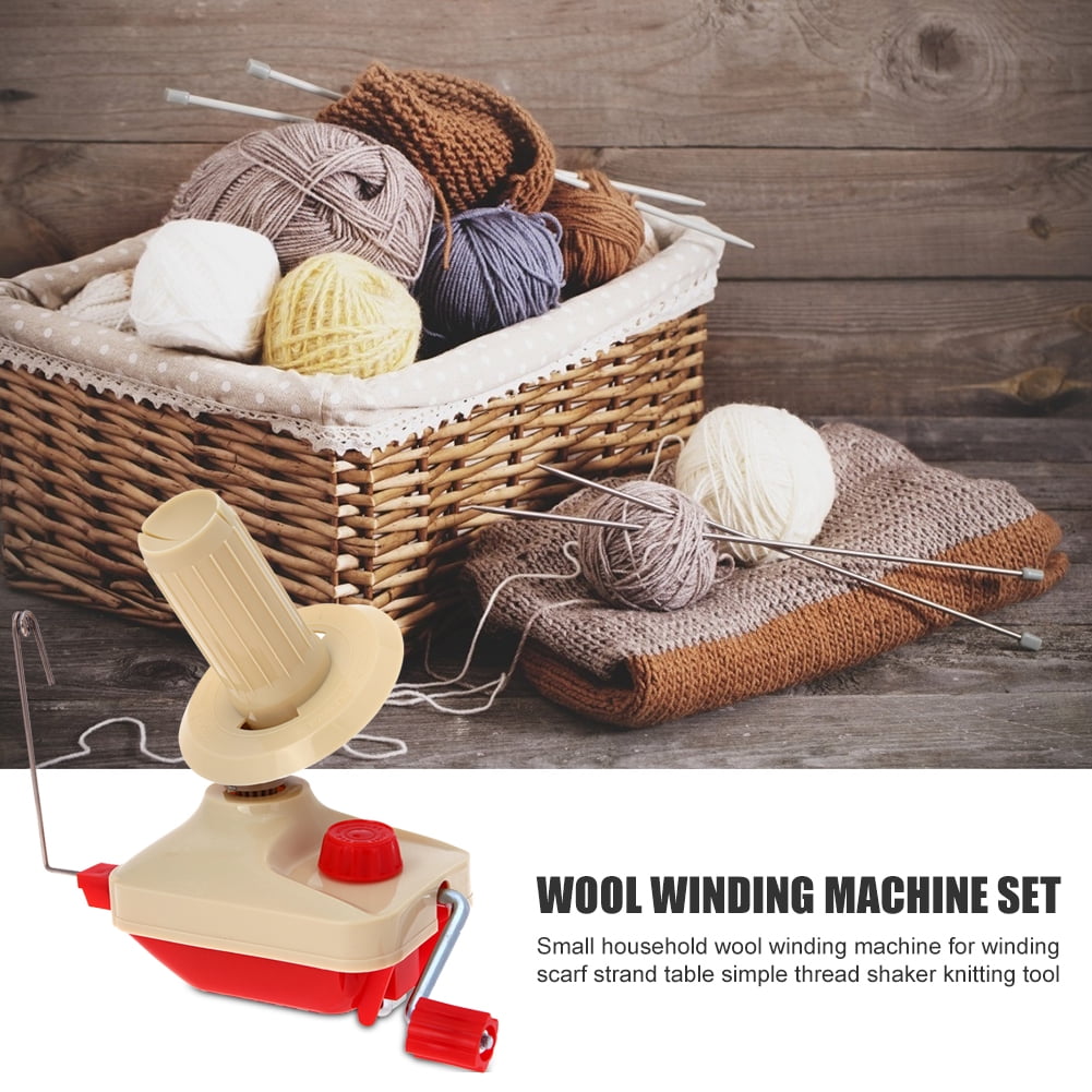 Elektrische lijnspoeler Handleiding Handheld Winder Machine for DIY Naaien Maken String Ball Praktische Kleine Garen Winder Machine for Huishoudelijke Leveranties Tool (Color : Winding Machine 03, S