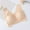 Beige, variant on Amidoa Wire-Free Bras for Older Women Lace Beige Full Coverage Large Bust Embroidered Brasiers Women Lingerie L