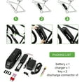 thumbnail image 5 of Accolmile 48V 13Ah Ebike Battery Lithium Downtube Batteries with USB Port XT60 Connector 30A BMS for 200-1000W Bafang Motor, 5 of 9