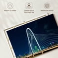thumbnail image 6 of Elephant Stock Margaret Hunt Hill Bridge At Night Wall Art - Horizontal Canvas Wall Art - Lobby Wall Decor - Architecture Canvas - Teal And Blue Decor - 48" x 32", 6 of 8