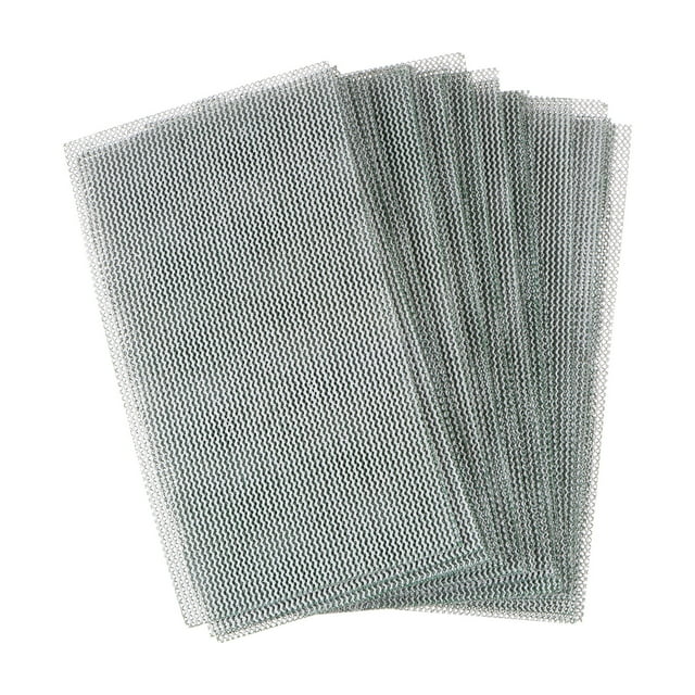 20 Piezas de Hojas de Malla de Lija de Grano 320, 2-3/4" X 5", para Lijar en Húmedo o en Seco, Almohadillas Abrasivas para Pulir y Moler Automóviles, Yeso y Metal.