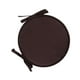thumbnail image 4 of Cojín redondo para silla, portátil, multifunción, para suelo, cojín para asiento de yoga con Café oscuro, 4 of 9