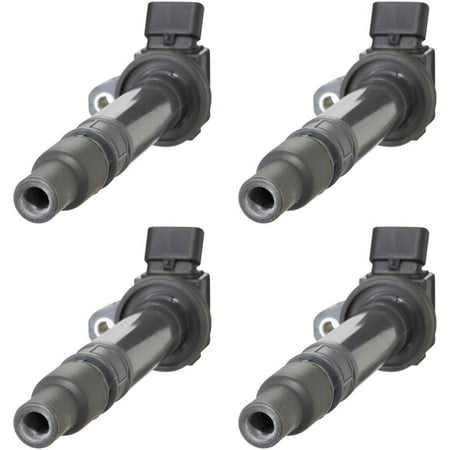 AD Auto Parts 7805-3167 Direct Ignition Coil Pack of 4 Compatible with Chevrolet Isuzu Toyota Geo Pontiac Celica Corolla I-Mark Matrix Prizm Spectrum Vibe 1.5L 1.6L 1.8L 2.2L 1986-2006