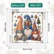 thumbnail image 5 of Kit Con Forma Especial Parcial 5D DIY Navidad 30x30cm, 5 of 9