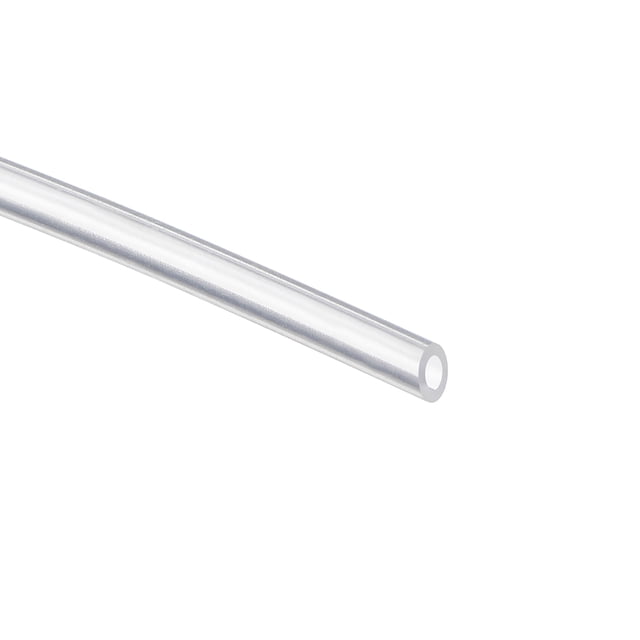 Tuberías de aire Uxcell para transferencia de agua, silicona, goma, transparente, 1 pieza 0.02''x0.08''x3.28ft