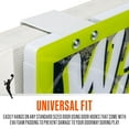 thumbnail image 5 of Franklin Sports WNBA Dallas Wings Over the Door Basketball Hoop - Kids Indoor Basketball Hoop with Mini Ball - WNBA Fan Shop Mini Hoop for Bedroom + Office, 5 of 16