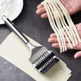 thumbnail image 2 of Noodle Cutter, Stainless Steel Pasta Roller Tool for Homemade Noodles,Noodle Maker for Kitchen Cooking Tools, 2 of 9
