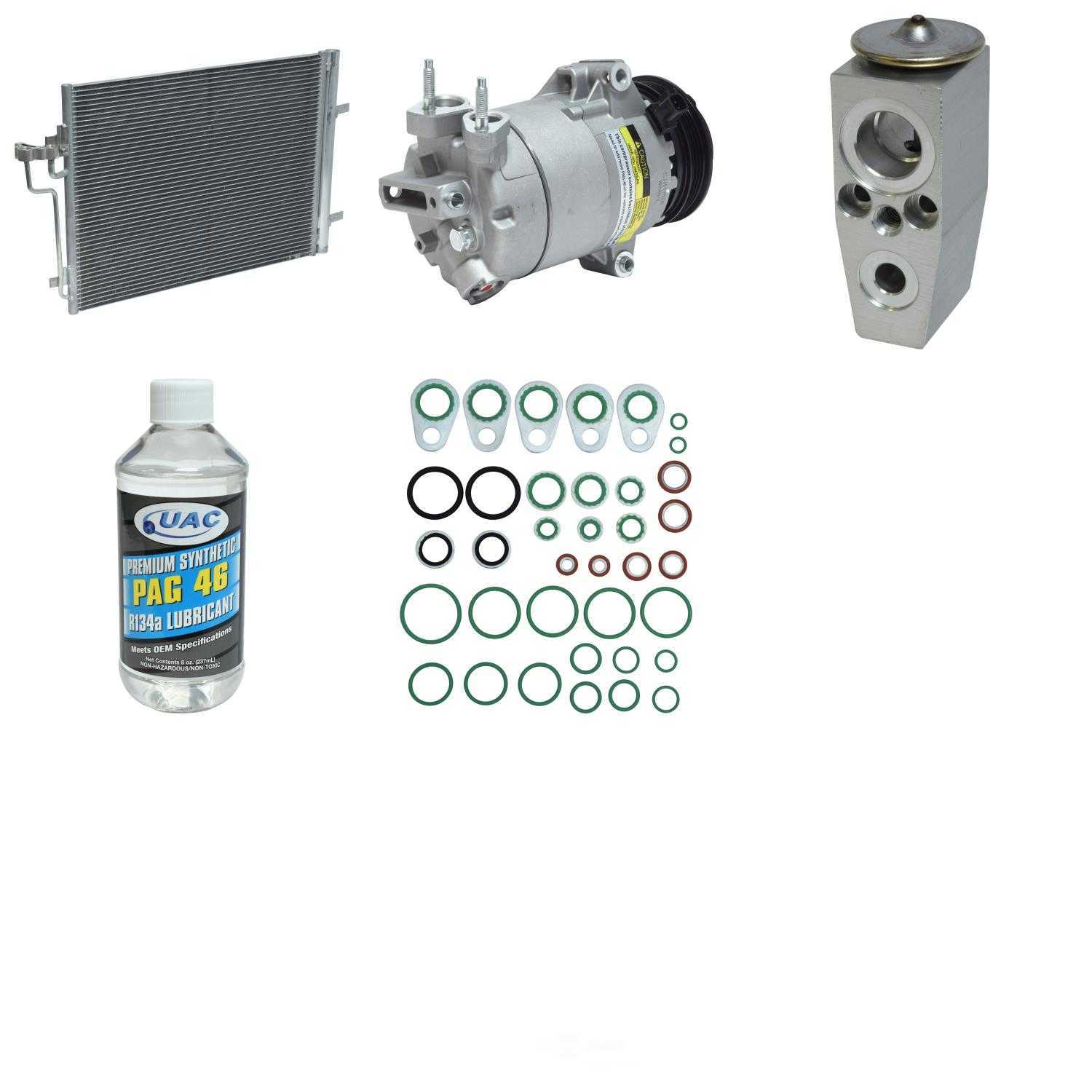 UAC KT 6410A Compressor-condenser Replacement Kit