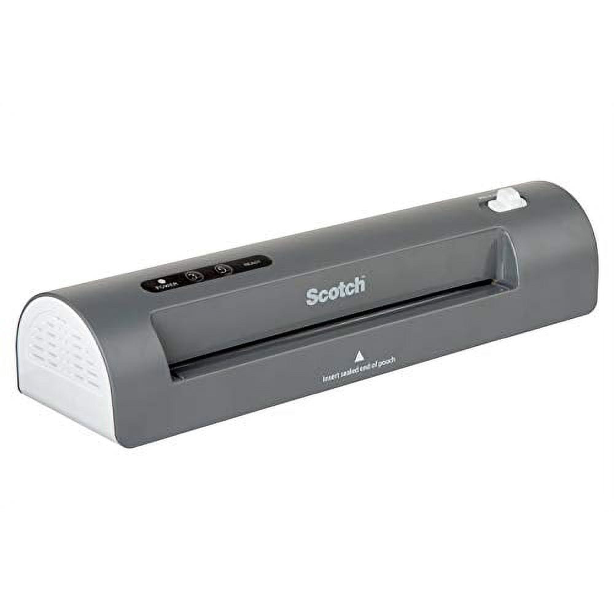 Scotch Thermal Laminator with 20 Thermal Pouches, 9-inch Width, Gray (TL901X-20)