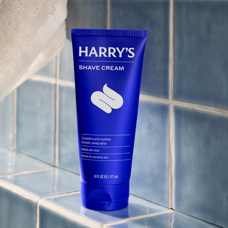 Men's Shaving Cream with Aloe and Eucalyptus 6 oz photo 3