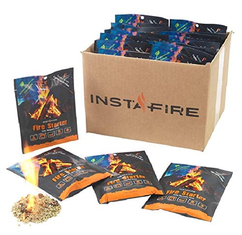 InstaFire Fire Starter AWARDED 2017 FIRE STARTER OF THE YEAR 12 Pack Eco-Fr 
