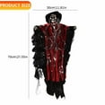 thumbnail image 3 of HUASHENG Décorations d'Halloween Squelette Suspendu Grim Extérieur 27,55 Pouces Décor Effrayant, 3 of 9