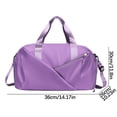 thumbnail image 3 of Wzzjkit Gym Bag Duffle Bag, Foldable Travel Duffel Bags for Men Women, Dry Wet Separation Large Capacity Packable Travel Bag Luggage for Gym Sports, 3 of 3
