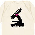 thumbnail image 4 of Inktastic Love Science Microscope and Heart Boys or Girls Long Sleeve Baby Bodysuit, 4 of 5