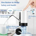 thumbnail image 4 of Portable Electric USB Rechargeable Water Dispenser Pump for 5 Gallon Bottles, 4 of 8