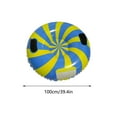 thumbnail image 3 of Bamboohart Snow Tube For Winter Fun Inflatable 47 Inch Heavy Duty Snow Sleds For Kids And Adults, 3 of 7