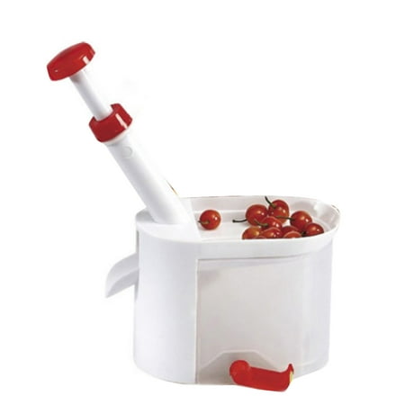 

Plastic Cherry Pitter Olives Pitter Pits Easy Removal Core Squeeze Clamp Seeder