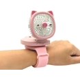 thumbnail image 1 of Ventilador personal con correa para la muñeca–Funciona con pilas,ventilador recargable USB portátil,3 velocidades ajustables–Ventiladores portátiles para niños y niñas en interiores y exteriores, 1 of 5