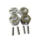 thumbnail image 1 of Vogacara Soporte hexagonal de rueda de 4MM para 1/14 LC Crawler Style Soporte hexagonal de rueda de 4MM para 1/14 LC Crawler Made Kits de construcción modelo plata, 1 of 6