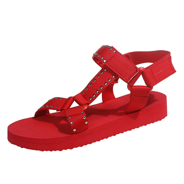 flat beach sandals
