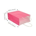 thumbnail image 5 of Hytrove Paper present Bags with Handles Purple 12Pcs 8.7X6.3X3.1In, 5 of 8
