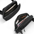 thumbnail image 6 of WOORNIGOJIN Waterproof Unisex Fanny Pack, Nylon, Black, 6 of 8