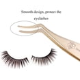 thumbnail image 3 of False Eyelashes Applicator Tool Eyelash Applicator for Fals Eyelash Extension Applicator Remover Precision Tool Tweezers Clip Tweezers Nipper Clip Gold, 3 of 7