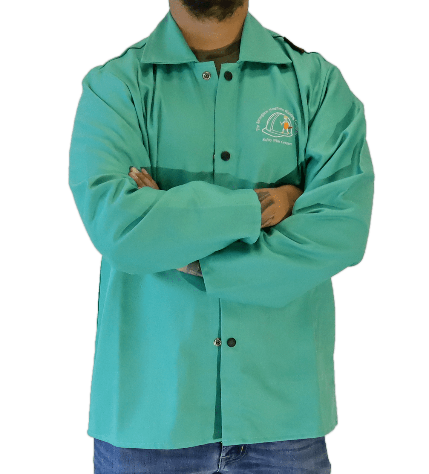 Strongarm Welding Jacket Large Green 
