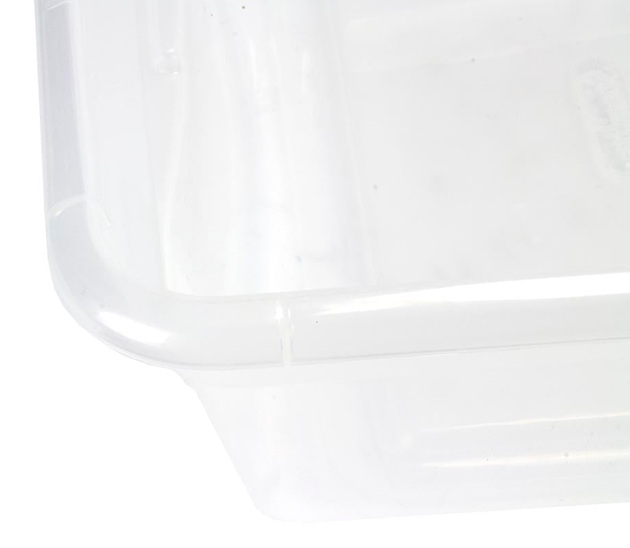 Sterilite Underbed Storage Box with Lid - Clear/White, 41 qt - Kroger