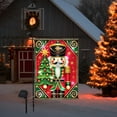 thumbnail image 2 of FLAGWIX Christmas Soldier Nutcracker Christmas Solar LED Garden Flag (11.5" x 17.5") VTM657SF - USA Flags Decor Indoor Outdoor, 2 of 5
