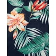 thumbnail image 6 of NFTOEIULA Women Floral Print Lapel Collar Buttons Long Sleeve Bohemian Shirt, 6 of 7