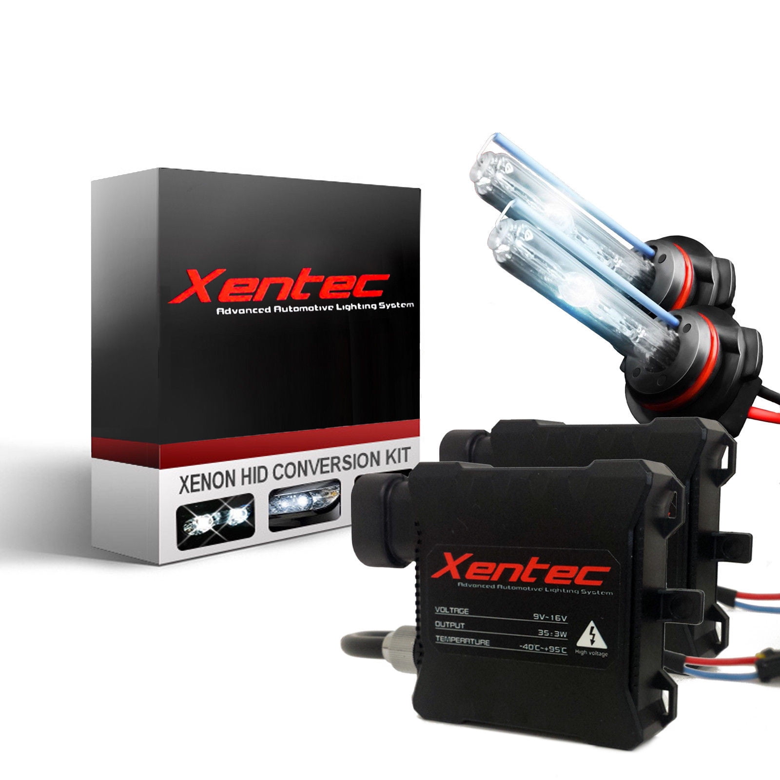 Xentec Super Compact H7 10000K Brilliant Blue HID Xenon Kit Fog Light 35 Watts 