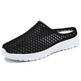 thumbnail image 6 of Wovix Slippers For Women Casual Breathable Lightweight Mesh Plaid Shoes Work Soft Sole Slip-On Mules Footwear Daily Wear, 6 of 8