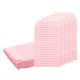 thumbnail image 1 of Uxcell 100Pcs Bolsas de Papel Kraft, 6" x 3" Bolsas de Caramelo Impermeables, Bolsas de Favor Planas, Bolsas de Regalo Pequeñas, Olas Rosas, 1 of 6