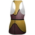 thumbnail image 2 of Championship Basketball Maroon and Gold All Over Womens Work Out Tank Top Multi LG, 2 of 2
