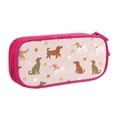 thumbnail image 2 of Vsdgher Star Cute Dog Print Large Capacity Pencil Case Pouch with Zipper, Portable Aesthetic Big Capacity Pencil Cases Pen Office Travel Stationery Bag, 2 of 8