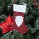 thumbnail image 5 of Juego de 2 Bolsas de Regalo para Calcetines Navideños | Calcetines Navideños de Terciopelo Rojo de Punto con Diseños de Papá Noel y Muñeco de Nieve | Tela de Patchwork Resistente | Decoración para La, 5 of 6
