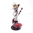 thumbnail image 1 of Anime Figure Acrylic Stand Model Plate Alastor Fizzarolli Angel Desk Decor Standing Sign Game Fans Gift Ornaments Stand Model, 1 of 5