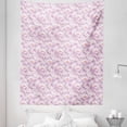 thumbnail image 1 of Magnolia Tapestry, Flourishing Nature Themed Flower Blooms with Pastel Colored Petals, Fabric Wall Hanging Decor for Bedroom Living Room Dorm, 5 Sizes, Pale Pink Mauve, by Ambesonne, 1 of 1