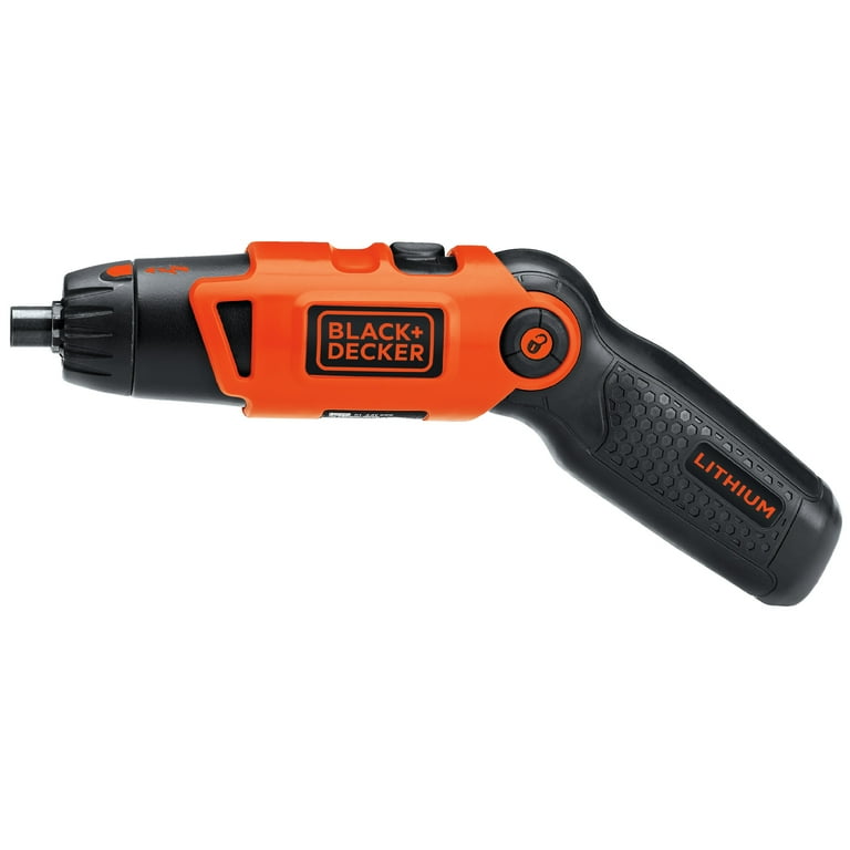 BLACK DECKER Electric Rechargeable 3 Position Lithium Ion Cordless Screwdriver LI2000 Walmart