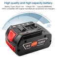 thumbnail image 3 of Batería de repuesto TREE.NB BAT609 6000 mAh 18 V para Bosch, 3 of 7