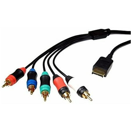 Cables Unlimited Hardcore Gaming Component Video Cable - Video / audio cable - component video / audio - Sony PlayStation AV Multi Out (M) to RCA (M) - 6 ft - for Sony PlayStation