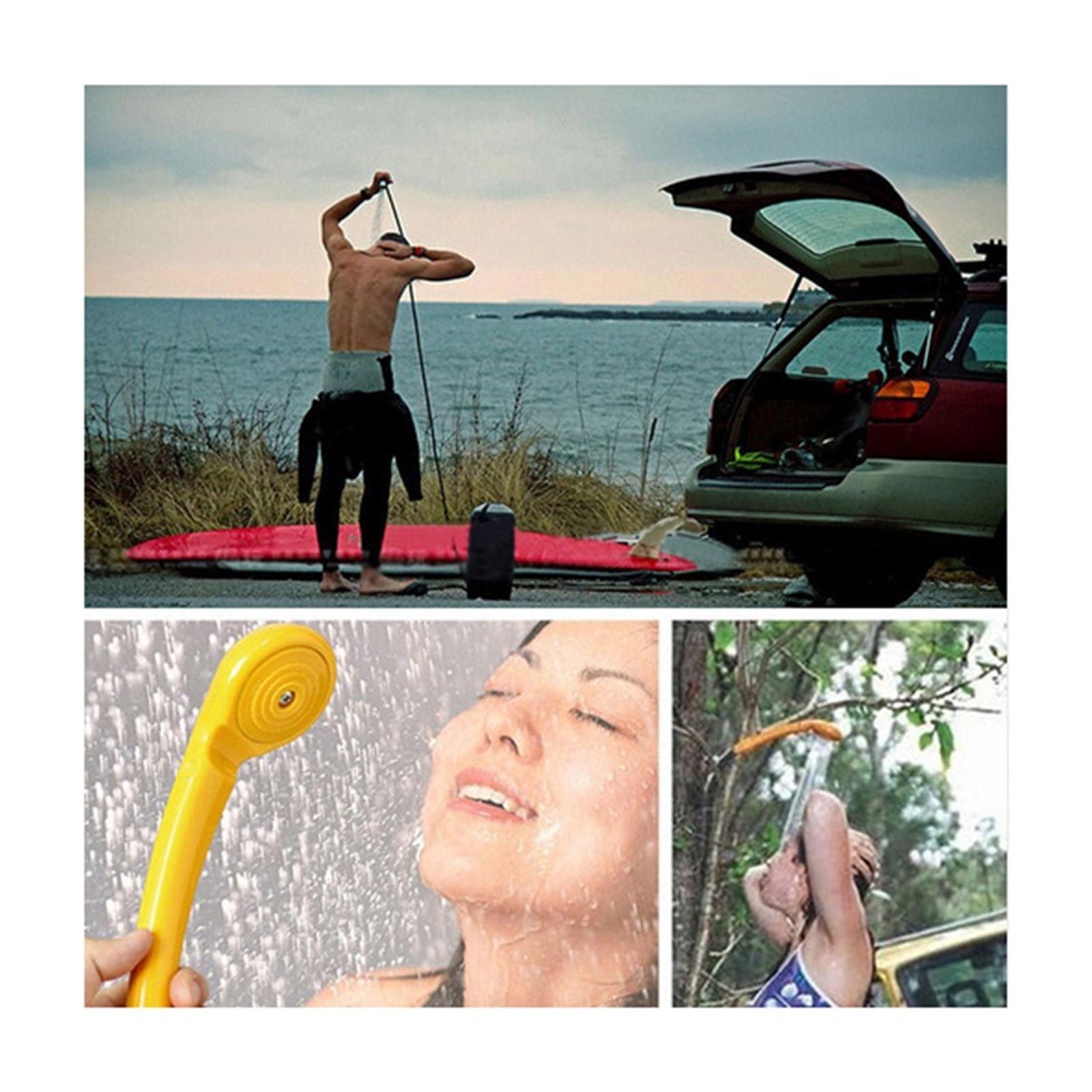 Car RV travel Washer 12V Camping Shower DC Car Accessories Shower High Pressure Power Washer Electric Pump For Outdoor Camping ,Easy Installation
