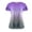 Purple, variant on Women's Short Sleeve Workout Tops Quick Dry Athletic Sun Protection Shirt Breathable Gym Hiking Running Yoga Clothes Performance Sportswear