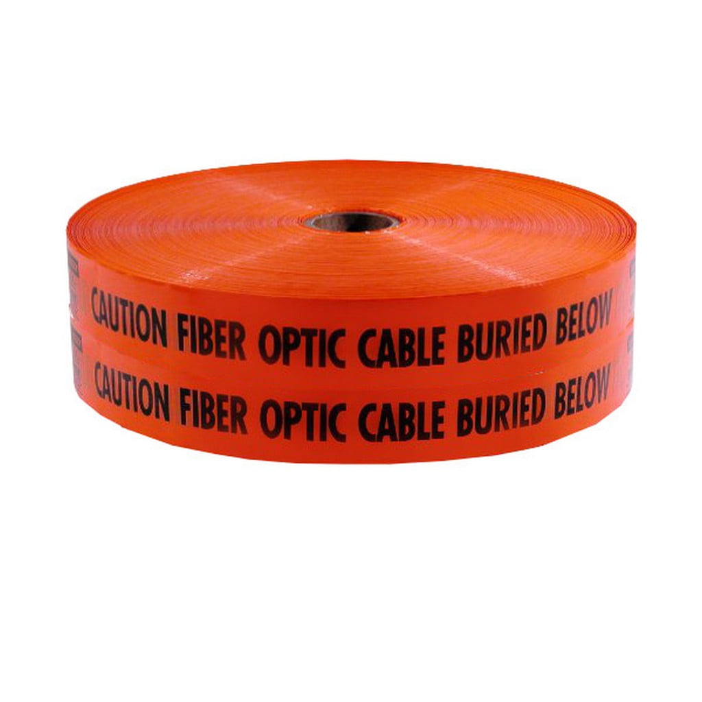 to mark buried cables FIBRE OPTIC CABLE BELOW warning tape 250M roll