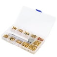 thumbnail image 2 of SHAR 400 Pcs 8 Couleurs Rivets Punk en Strass Clous Décoratifs pour Ceinture en Cuir Chaussures Outil DIY, 2 of 10