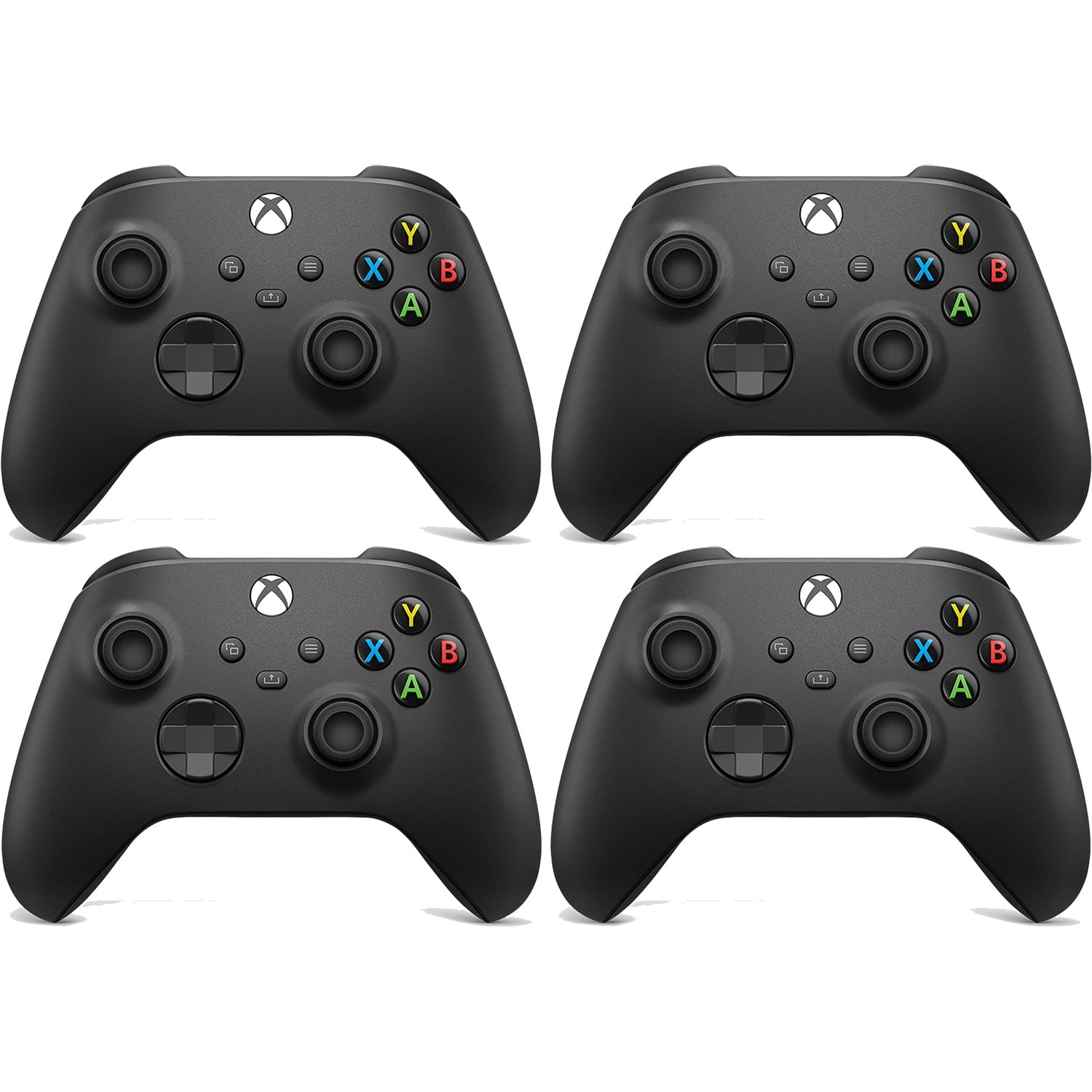 4 Pack Microsoft Xbox Bluetooth Wireless Controller For Series X/S - Carbon Black