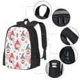 thumbnail image 2 of Fotbe Gnome With Love Letter Mochila para Hombre y Mujer - Tela Oxford 600D Resistente - Mochila Impermeable de Gran Capacidad para Escuela, Viajes y Senderismo, 2 of 6